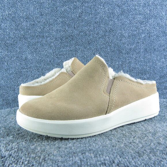 Clarks Women's Layton Gem Mule Brown Suede Size 7.5W Gently Used 2025 - Picture 1 of 6